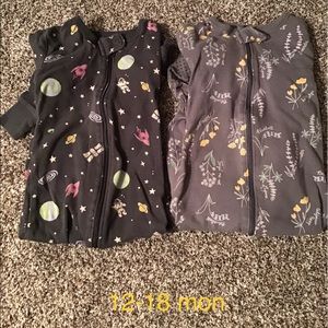 12-18 mon footie cotton pjs